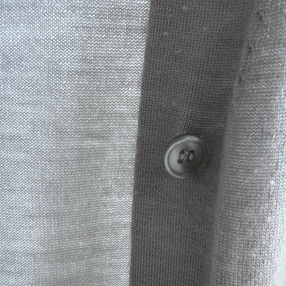 J.Crew Lightweight Greige Long Cardigan | Size XL - Picture 3 of 4